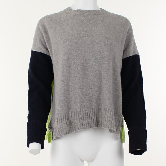 Whistles Freida Colorblocked Wool Sweater - Picture 2 of 5